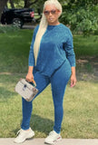 Casual Loose Shirt and Tight Pants
