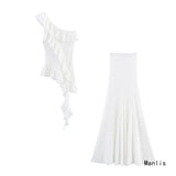 Women's New Lace Asymmetric Sling 5584365