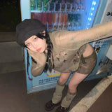 Y2k Aesthetics Hole Pullover 2000s Harajuku Hollow Out Jumper Gothic Broken Ripped Sweater Fairy Grunge Knit Tops