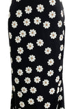 Girls Summer blouse women suit shirt short sleeves Tops high waist long print A Line skirts two piece suits Sell