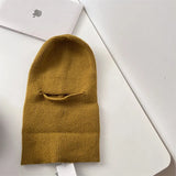Women's Winter Mask Hats Windproof Knit Hat Warm Hat Ear Protector Pullover