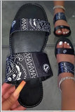 Flat Sandals For Women Ladies Slide Sandals Female Beach Slippers Bohemian Flip Flops Shoes Sandalia Feminina