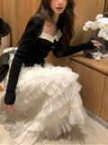 Vintage Knitted Sweater Women Outwear Casual Long Sleeve Slim Pullover Female Y2k Clothing Korea Style Blouse 2022