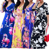 Autumn And Winter Explosion Of Women's Sleeves Fat Mmv Tie Print With Waist