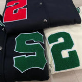 Retro Baseball Jacket-Outfit