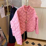 Lightweight Padded Jackets Women's Jackets Autumn Collarless Ultralight Quilted Coat Women Warm Winter Down Coats
