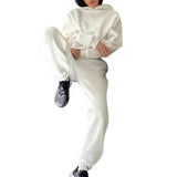Piece Outfits Oversized Hoodie and Pants Casual Sport Suit Winter Two Piece Set Autumn Women's Tracksuit 2020
