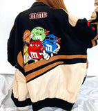 Street Printed Brown Oversize Long Sleeve Long Bomber