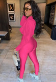 Hooded Cropped Top and Tight Legging