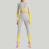 Piece Push Up Set Leggings Shirt Gym Sets Tracksuit Women Workout Gym Clothing Sport Clothes Fitness Suits Women's