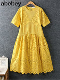 Female Fashion Casual Clothing Elegant Dress Clothes A line Dresses for women 2022 Summer Midi Long Beach Sundress