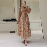 2025 New Solid Color Long-Sleeved Shirt Dress Temperament Elegant