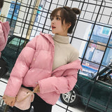 Hooded Fluffy Parkas Jackets Korean Baggy Thicken Snow Wear Parcas Chaquetas Warm Cotton Padded Windproof Parkalar