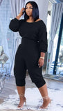 Casual Stacked Jumpsuit with