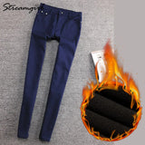 Pants Women's Thick Winter Pants Women Trousers Warm Fleece Winter Women Pants Female Velvet Ladies Office Pant