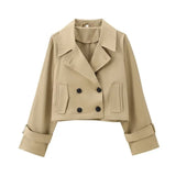 2025 Autumn New Women's Design With A Windbreaker Short Jacket