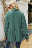 Longline Peplum Shirt