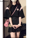 Tshirts for Women Oversized Tops 2023 Ropa Mujer Short Sleeve Casual Fashion Tees Y2k T Shirt Korean Summer