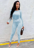 Knitting Crop Top and Pants