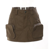 New Locomotive Three-Dimensional Pocket Personality Skirt Short Skirt 5 Color Optional