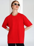 Hot Summer T-Shirt Women's Pure Cotton 16-Color Basic Loose Top Ins Soft