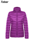 Philosophy winter Down jacket women 90% duck down coat Ultra Light warm Female Portable plus size down jacket