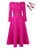 Women's Winter New Fashion Bubble Sleeve Grand Party Party