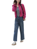 Toloer Sense Simple Collar Jacket 2025 Spring And Autumn Dopamine Eye-Catching Basis Simple Waffle Coat