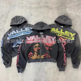 Alcatraz Island Trench Coat Embroidery
