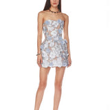 Holiday Style Dress 2025 Summer New Temperament Sexy Style Tective Yarn Flower Design Short