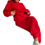 Piece Outfits Oversized Hoodie and Pants Casual Sport Suit Winter Two Piece Set Autumn Women's Tracksuit 2020