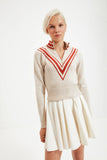 Trendyol Zipper Collar Knitwear Sweater
