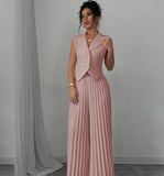 New Fashion Vest 100-Folded Skirt Suit Women's
