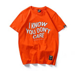 New Fashion Men T-Shirt Summer Letter Printing Men's T Shirt Hip Hop Street Clothing Men Tee Shirt