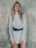 Women Cashmere Knitted Sweater Pullovers Casual Loose O Neck Thick Long Sweater 2022 Autumn Winter Oversized Basic Ladies