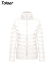 Philosophy winter Down jacket women 90% duck down coat Ultra Light warm Female Portable plus size down jacket