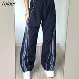 Print Streetwear Joggers Parachute Cargos Casual Loose Y2K Baggy Sweatpants Harajuku Chic Fashion