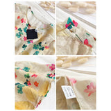 Shirt Top Korean Version Of Loose Commute Sweet Buns Sweet Cheonghuatou Shirt 2025 Summer Ponum