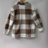 Explosion Autumn And Winter New Fashion Casual Women's Lattice Collar A Row Of Buckle