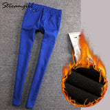 Pants Women's Thick Winter Pants Women Trousers Warm Fleece Winter Women Pants Female Velvet Ladies Office Pant
