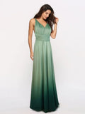 Summer New Women's Long Dress Fashion Temperament Solid Color Bandage V-neck Sexy Women's Backless High-waisted Swing