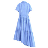 New Series With Belt Shirt Dress
