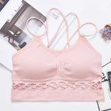 Women Lady Casual Top Ladies Sleeveless Strapless Ruched Slim Crop Top Camisole Female Clothing