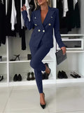 New Women's Pure Color Bred Suit Independent Fashion Leisure