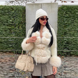 Temperament Famous Autumn And Winter Fashion Long-Terms Of The Big Lady, The Fur Wool Coat Coat Coat