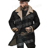 Autumn And Winter Men's Coat Velvet Jacket Multi-Pocket Zipper