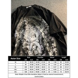 top 2023 New Y2k Harajuku Shirt Anime Skeleton print cotton t shirt Kawaii Female clothing short sleeve Goth