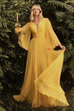 New Women's Wish Sexy Deep V Long-Sleeved Dress