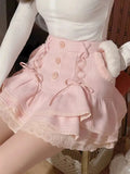 Ruffled Layered Lace Mini