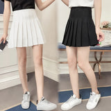Toloer Skirt Spring And Summer Female 2024 New Student Korean Version Short Style Slim Skirt High Waist Short Skirt Female Student Skirt Female-Outfit